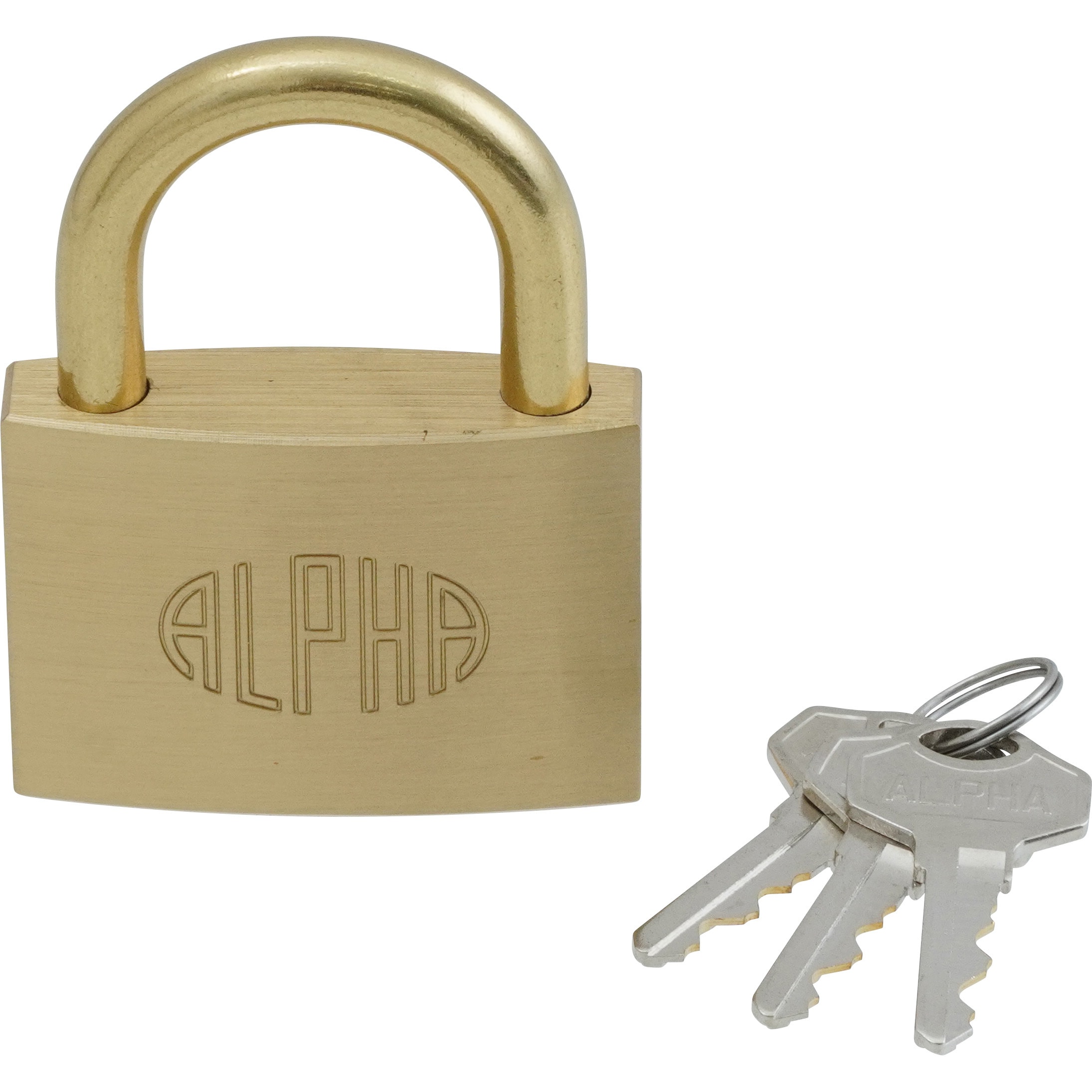 1000-60 南京錠 関西Noキー アルファ 真鍮製 - 【通販モノタロウ】