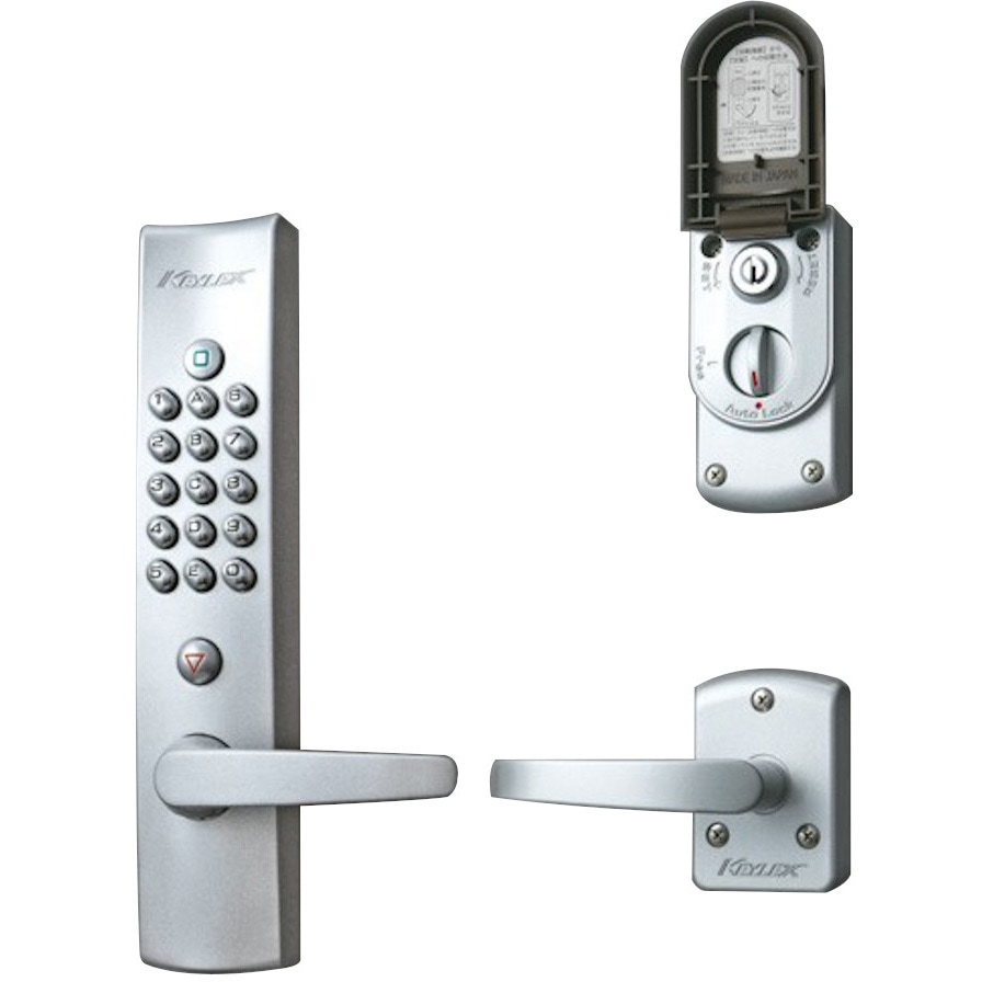 K423C キーレックス4000 自動施錠鍵なし レバー 長沢製作所 適合扉厚30