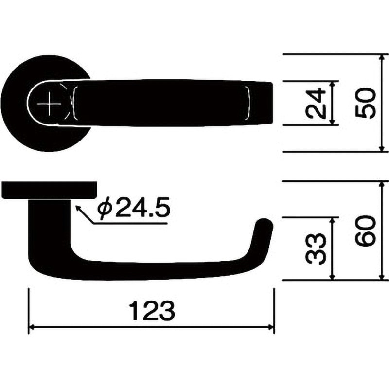 LL-15-50-LH15/S27T レバーハンドル錠 LL-15シリーズ ミネベアショウワ