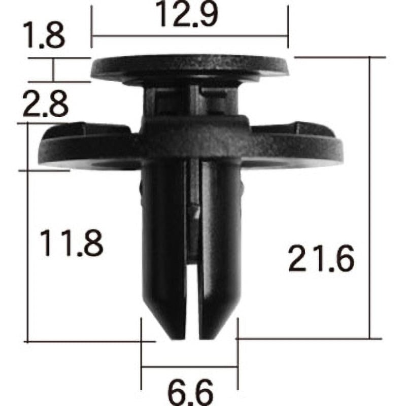 BC5168-2 プッシュクリップ VOSTONE(ボストン) 特にスズキ 1袋(2個