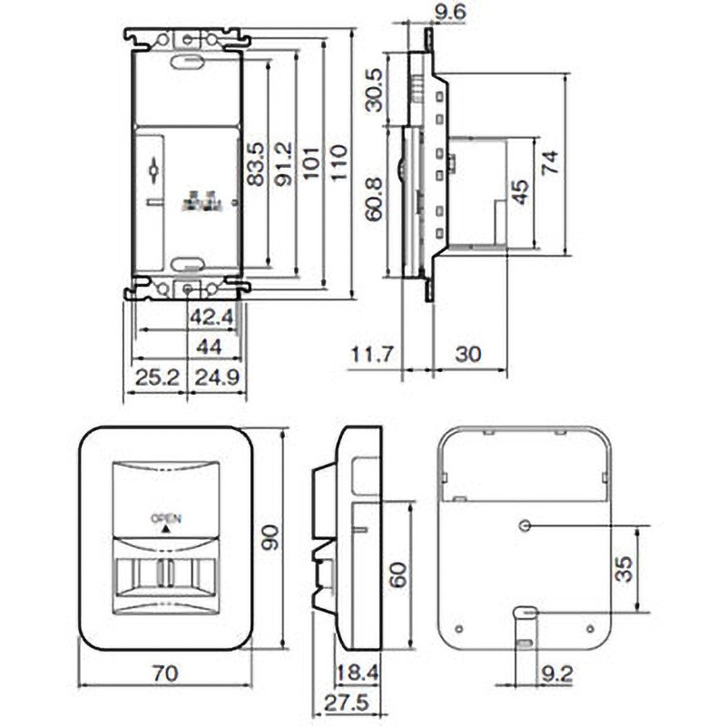 WTC5360W ここでもセンサ 1セット Panasonic(パナソニック WTC5360W ここでもセンサ 1セット Panasonic(パナソニック