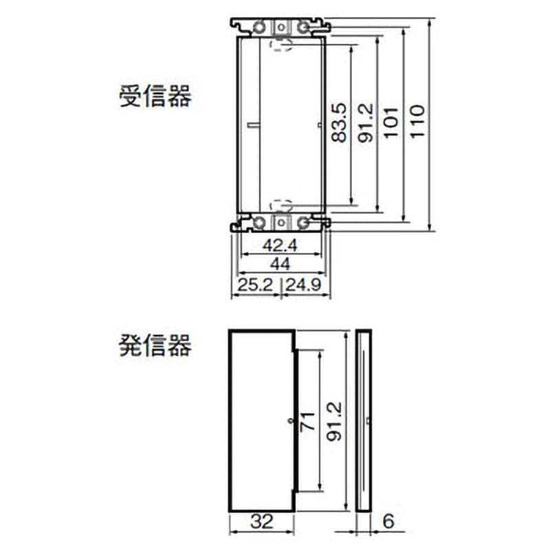 WTC56219W とったらリモコン パナソニック(Panasonic) 受信器・発信器セット WTC56219W - 【通販モノタロウ】