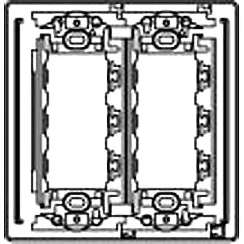 WN37082W フルカラー 絶縁取付枠 1個 パナソニック(Panasonic) 【通販