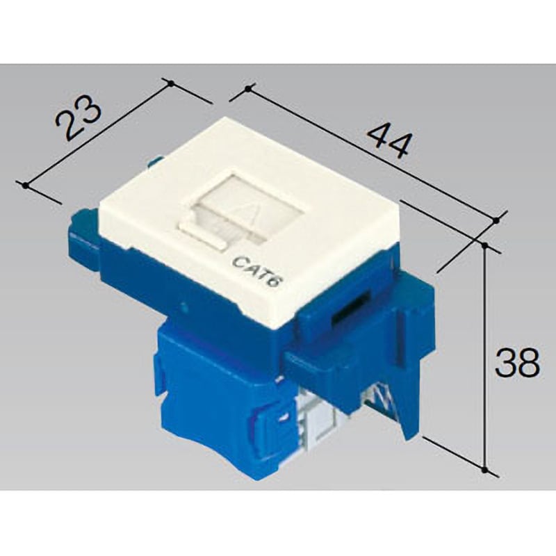 NR3170 情報モジュラジャック(CAT6)埋込型 パナソニック(Panasonic) 極数8極8心 - 【通販モノタロウ】
