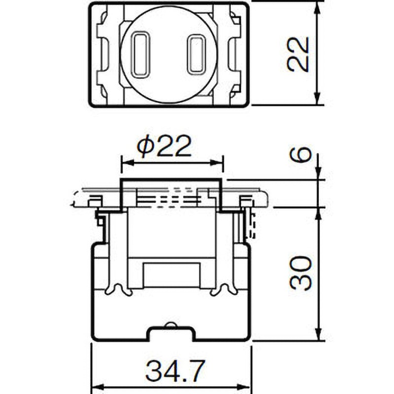 WCF3011B 住設機器用埋込コンセント Panasonic(パナソニック