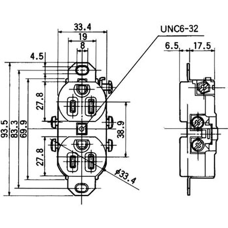 WCF62115B 輸出機器用コンセント Panasonic(パナソニック) 引掛タイプ