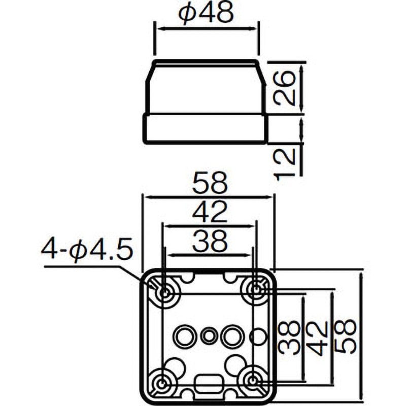 にっく(右側1つ部分) スイッチライト のみ ZXタイプハンドルスイッチ右側・KAWASAKI