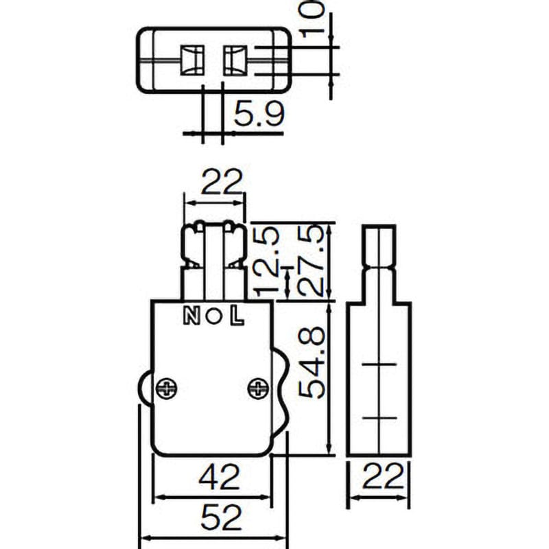 WF5820B 舞台・スタジオ用C型接地埋込キャップ 1個 パナソニック(Panasonic) 【通販モノタロウ】