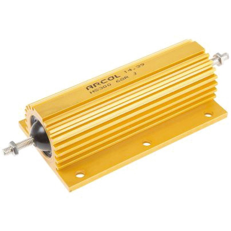 HS300 68R J Arcol 大電力用，メタルクラッド抵抗器，300W，68Ω，±5% ARCOL(OHMITE) 1個 HS300 68R J 7,136円