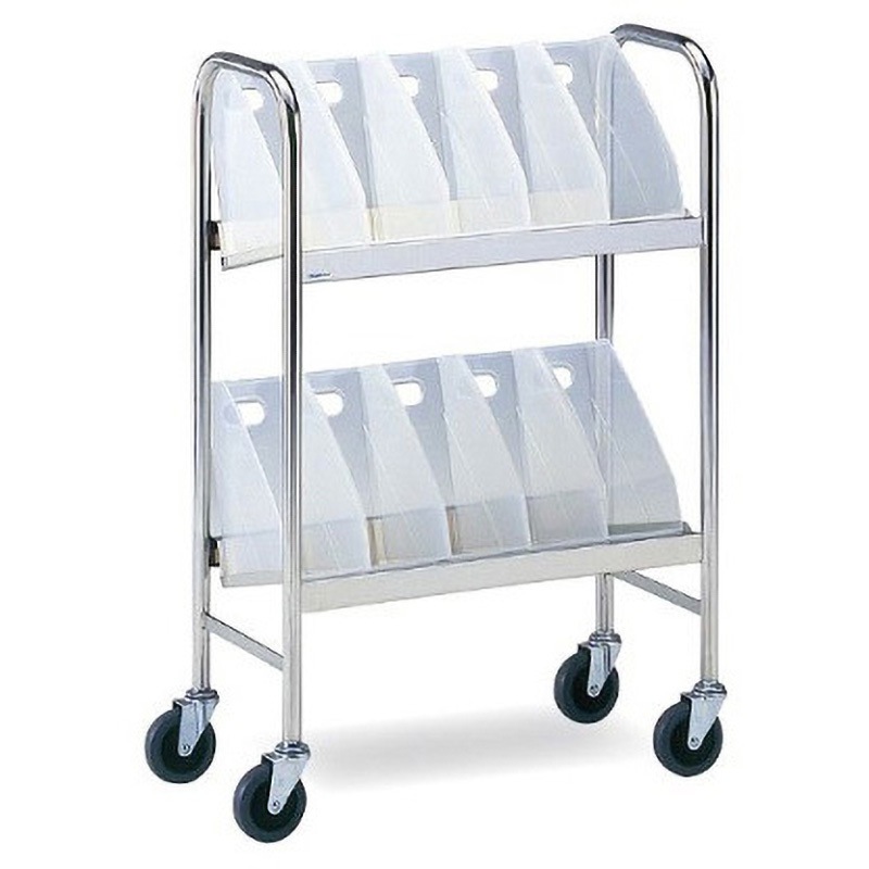 HW255 カルテワゴン 655×310×1000mm 1個 アズワン 【通販モノタロウ】