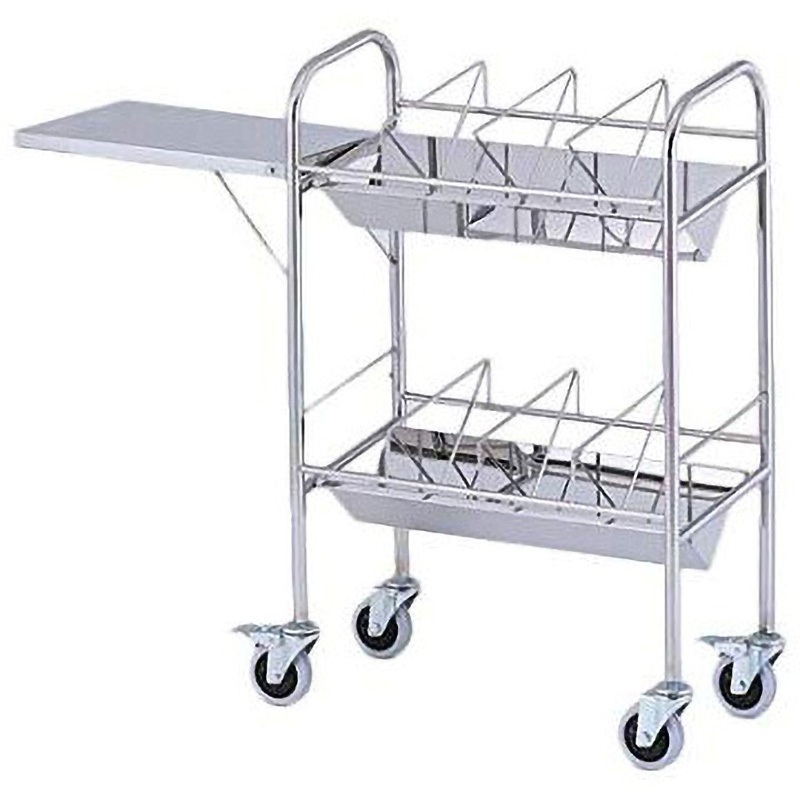 40F-S カルテワゴン(平板タイプ) ナビス(アズワン) 寸法(補助板)328×500mm  40F-S