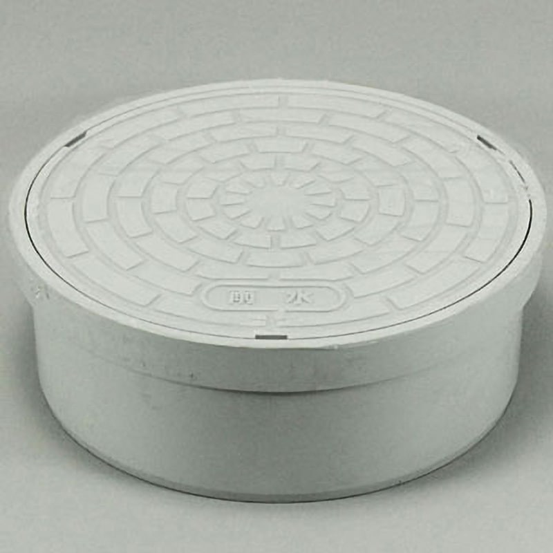 ICO-H ライト 塩ビ製蓋 Aron(アロン化成) ライト色 雨水 呼び径200