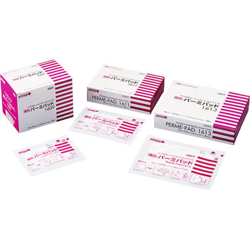 1609 優肌パーミパッド(R)(パッド付フィルムドレッシング) 1箱(50枚) ニトムズ 【通販モノタロウ】
