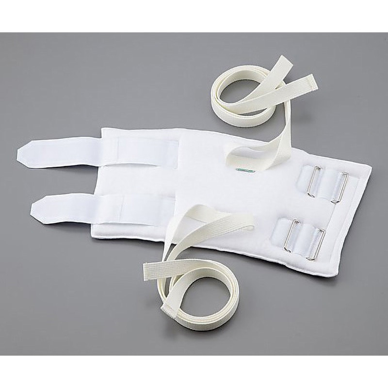 AY-H 抑制帯(幅広タイプ) ナビス(アズワン) 足首用 寸法(幅×高さ)(肩側/手首側)430/380×200mm 1組(2本) AY-H