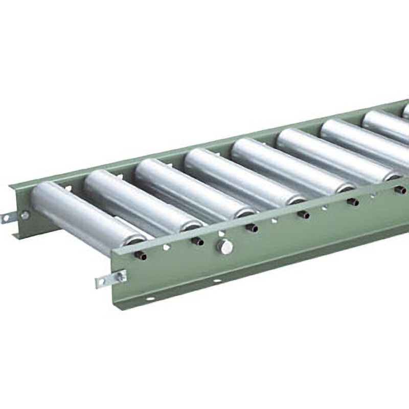 VR57145001003000 Φ57スチールローラーコンベヤW500×P100×L3000mm 1台 TRUSCO 【通販モノタロウ】