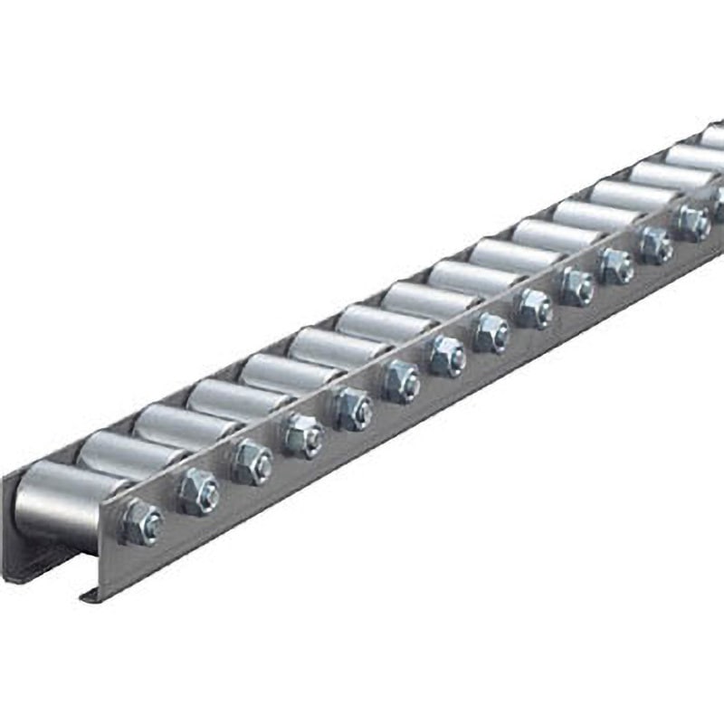 V2025P252000 ホイールコンベヤ(プレス製Φ20×25)P25xL2000mm 1個 TRUSCO 【通販モノタロウ】