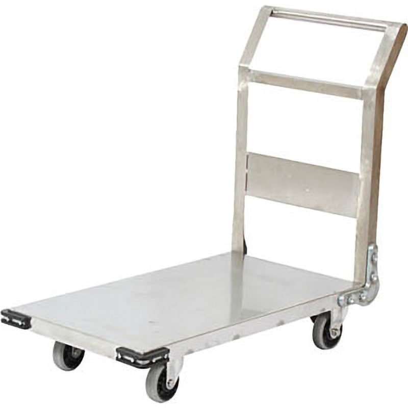 SHS2 ステンレス鋼板製運搬車900X636mm TRUSCO 荷重500kg ウレタン車輪