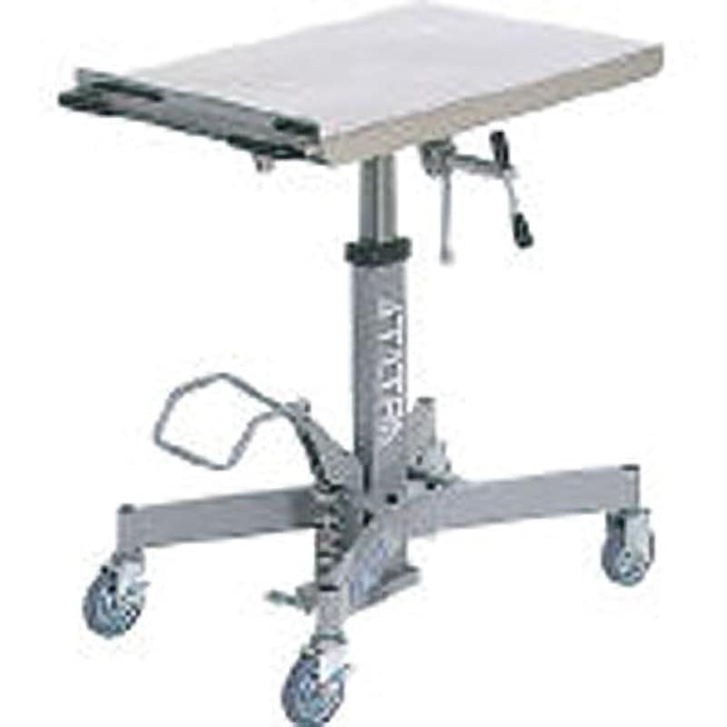 TR3 油圧傾斜作業台チルトラ 大阪タイユー 荷重100kg 最低位595mm最高位915mm  TR3