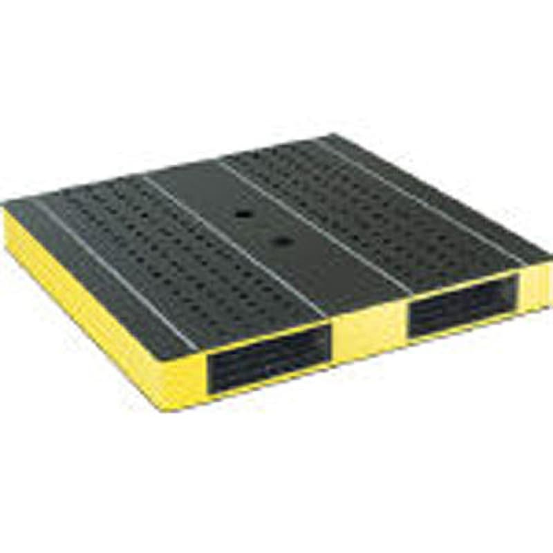 HBR21111SCBKY リス リスパレット HB-R2・1111SC 両面二方差し BK/Y 黒 岐阜プラスチック工業(RISU/リス) ブラック/イエロー色 幅260mm奥行1100mm 1枚