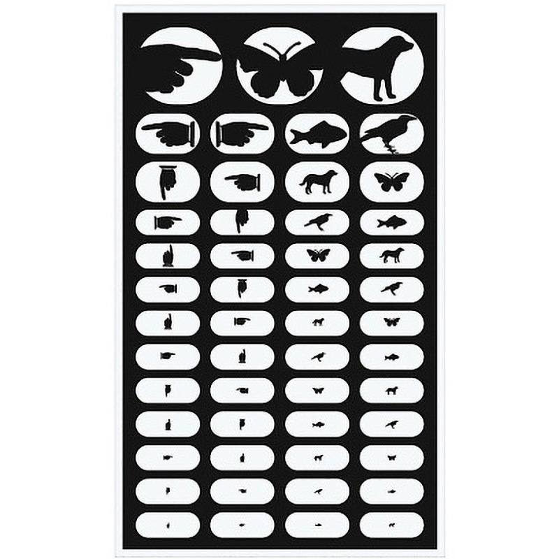 回転式視力検査器（３ｍ用） SK-3N 新和精工 回転式視力検査器 3m SK-3N 視力検査用品 測定用品