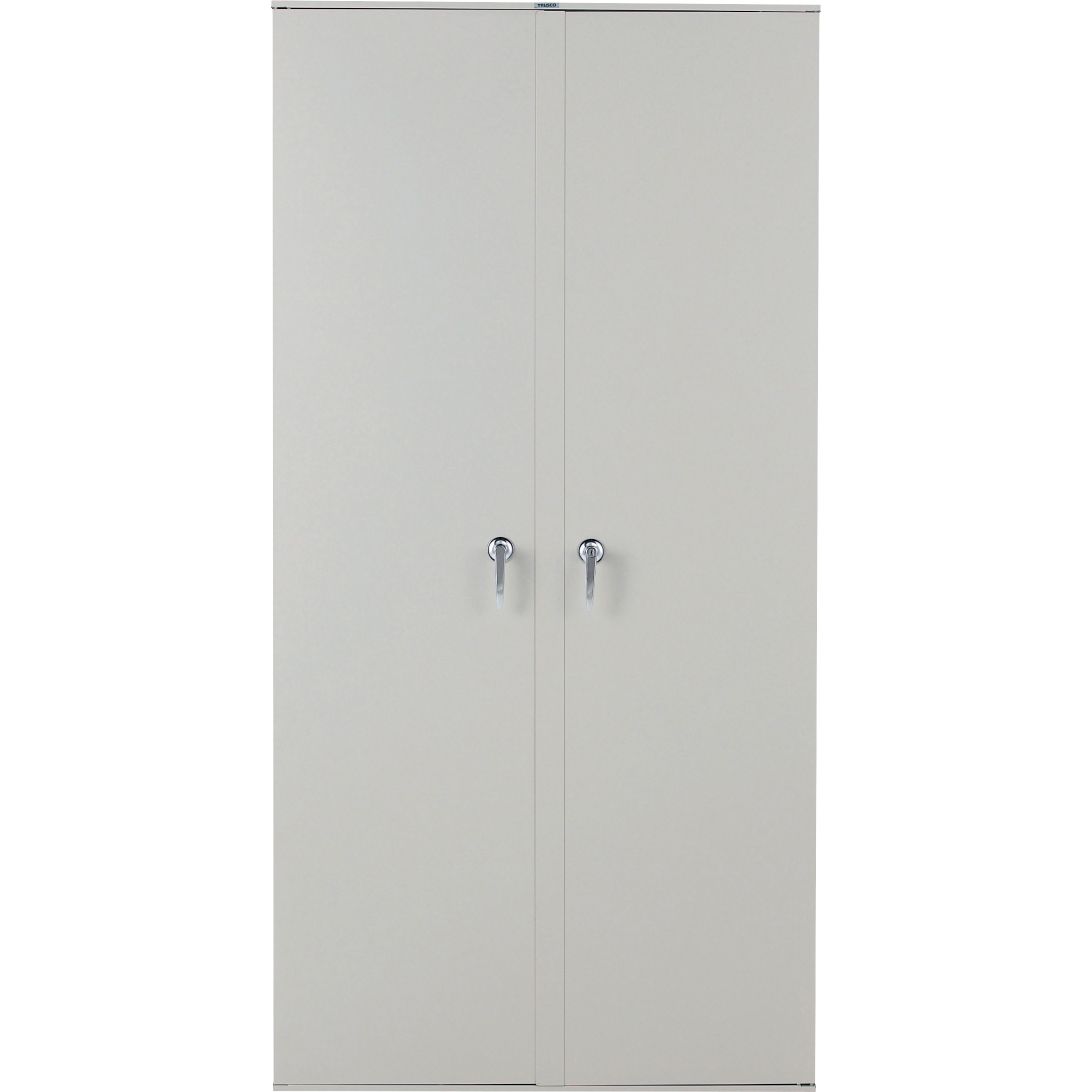 VD60 軽量棚用スチール両開扉 TRUSCO ネオグレー色 高さ1800mm VD60