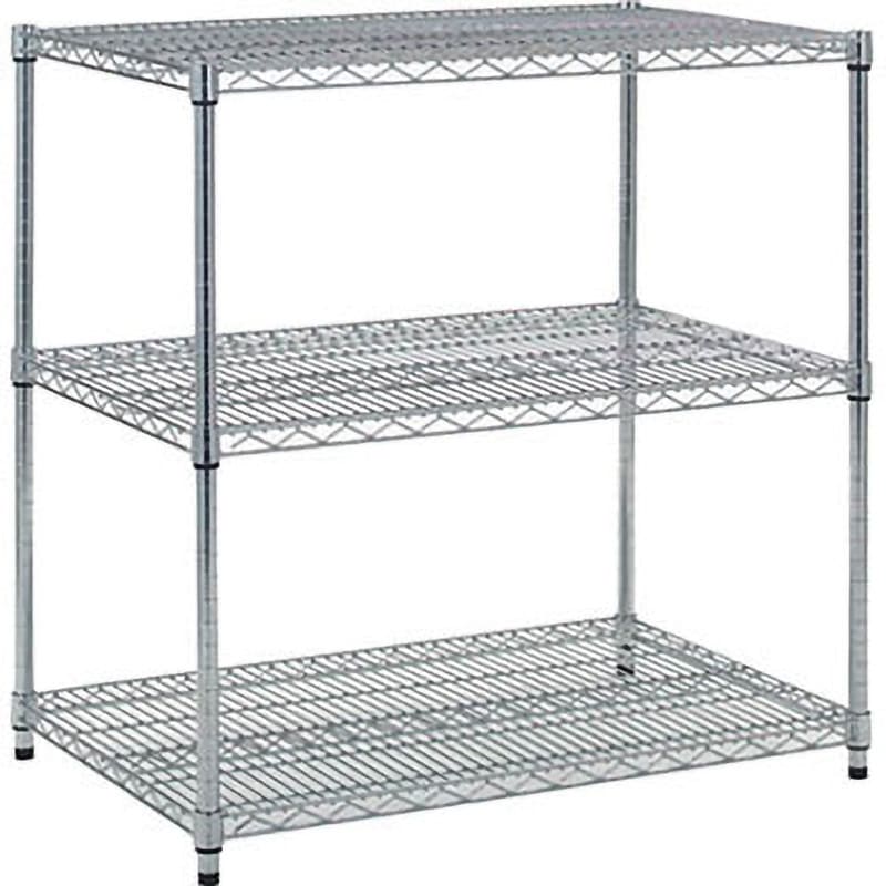 TME3363 スチール製メッシュラック TRUSCO 3段 棚段数3 耐荷重250kg/段 外寸法909×611×923mm  TME3363 19,225円