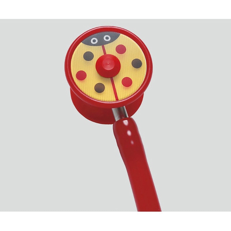 ゼラメド聴診器　コスモリット(ダブルタイプ)　大人小児兼用　デュアル　レッド Arno aso 7-1370-01 医療・研究用機器 Arno ゼラメド聴診器 コスモリット（ダブルタイプ） 小児用 ロイヤル