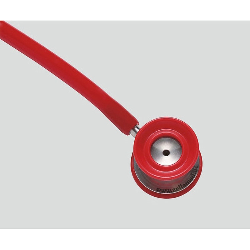 ゼラメド聴診器　コスモリット(ダブルタイプ)　大人小児兼用　デュアル　レッド Arno aso 7-1370-01 医療・研究用機器 Arno ゼラメド聴診器 コスモリット（ダブルタイプ） 小児用 ロイヤル