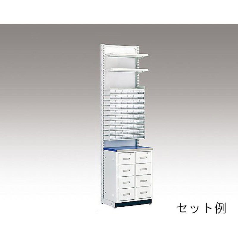 S79248WH MD調剤台[棚板セット] 錠剤棚セット 1個 タテヤマアドバンス