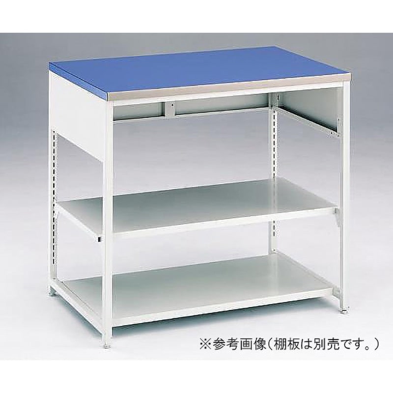【新品、本物、当店在庫だから安心】 078856WH MD調剤台[作業台] アズワン 組み立て式(要工具 テーブル・机