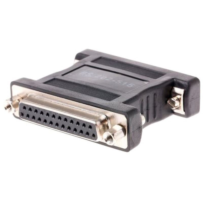 202-515 RS Pro ヌルモデムアダプタ f用途 25極D-Subコネクタ RS PRO 1