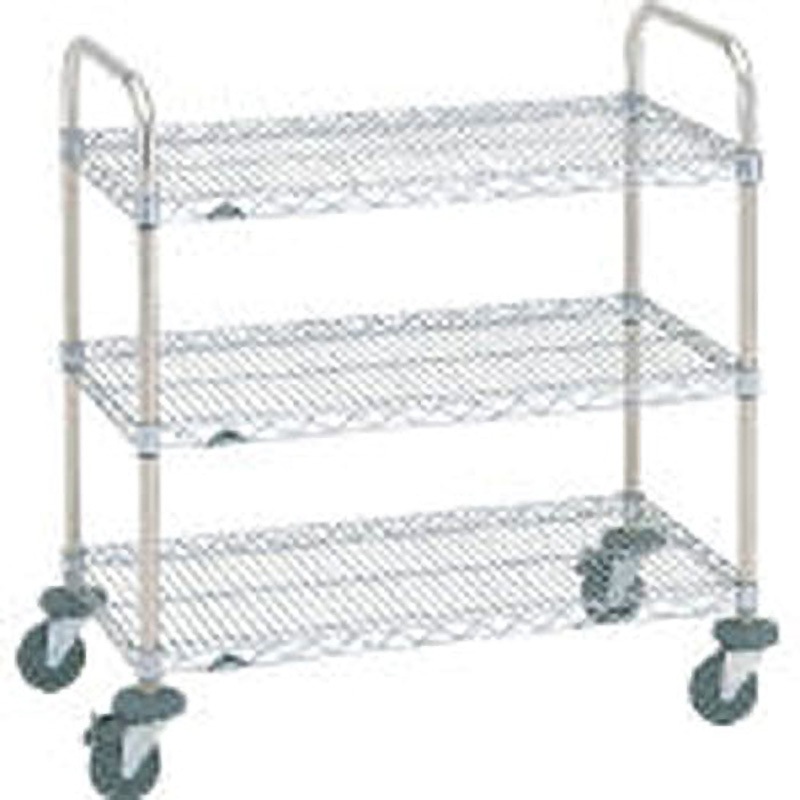 NBKA 万能カート ERECTA(エレクター) 3段 高さ460mm間口758mm奥行1072mm