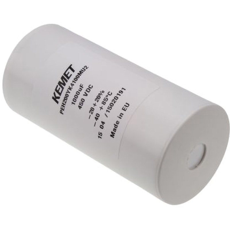 PEH200YK4100MU2 KEMET アルミ電解コンデンサ,ネジ端子 450V dc 1000μF KEMET 1個 PEH200YK4100MU2