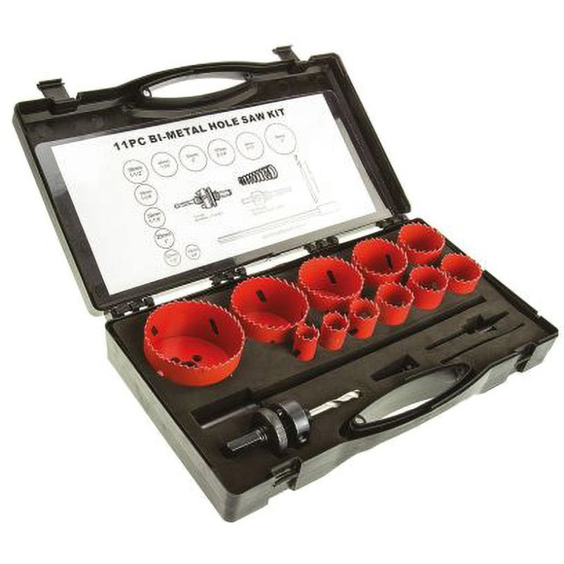 216-022 ホールソーセット RS Pro バイメタル， 19 → 76 mm， 15個 RS