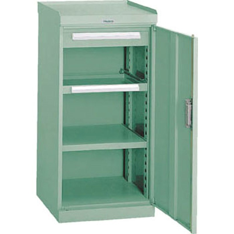 スライド工具キャビネット 片開き こぼれ止め天板仕様 TRUSCO 保管庫