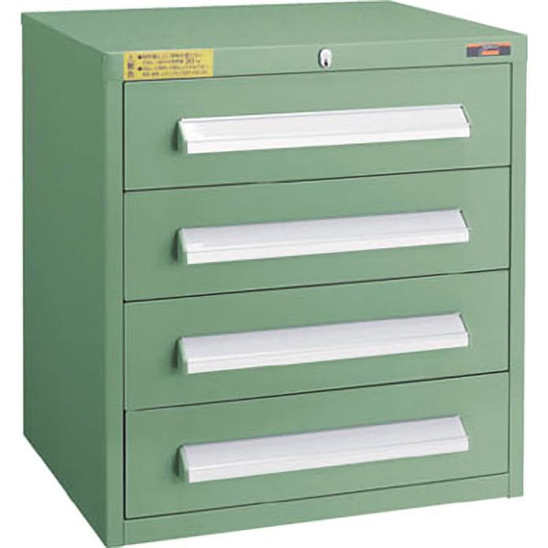 WLVR542 ワイドミニキャビネットネ TRUSCO 最大積載量180kg グリーン 外寸法500×412×540mm  WLVR542