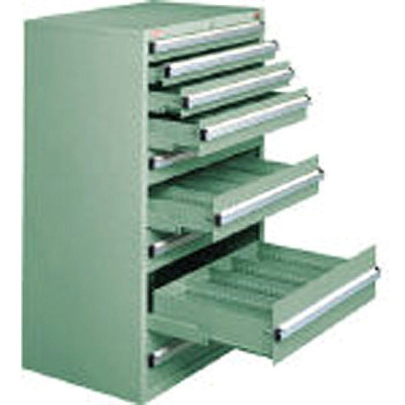 DX1201 重量キャビネットDX型 最大積載量1500kg 引出し12段 大阪製罐