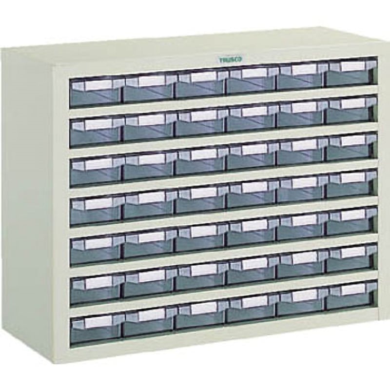 VA67B 引出しユニット795×605引出A142個 TRUSCO 透明色 47,388円