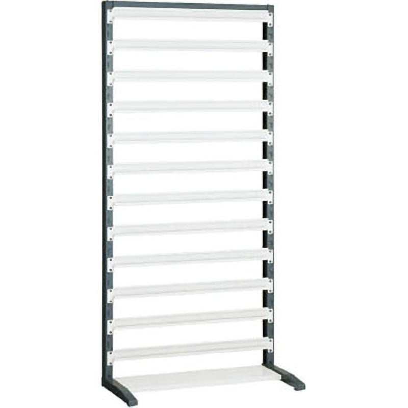 UPRL1812 UPRラック片面H=1900棚受12個付 TRUSCO 最大積載量80kg 外寸法900×430×1885mm