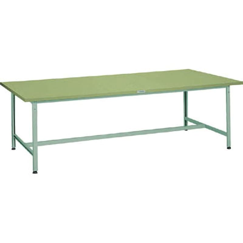 AEH1800 大型AEH軽量作業台1800×1200×740 TRUSCO ダップ樹脂製天板