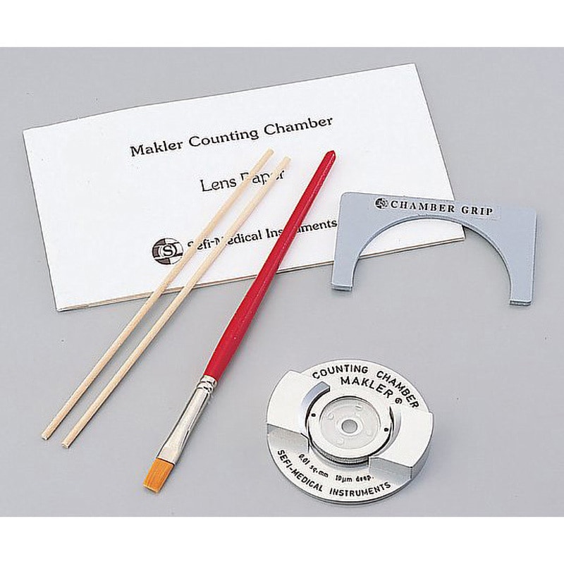 新タイプ マクラー精子カウントチャンバー 新タイプ 検鏡面サイズΦ6mm 1個 アズワン 【通販モノタロウ】