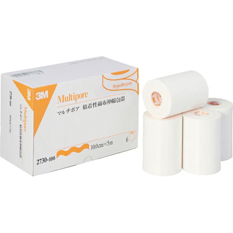 2730-100 マルチポアTM粘着性綿布伸縮包帯 Solventum