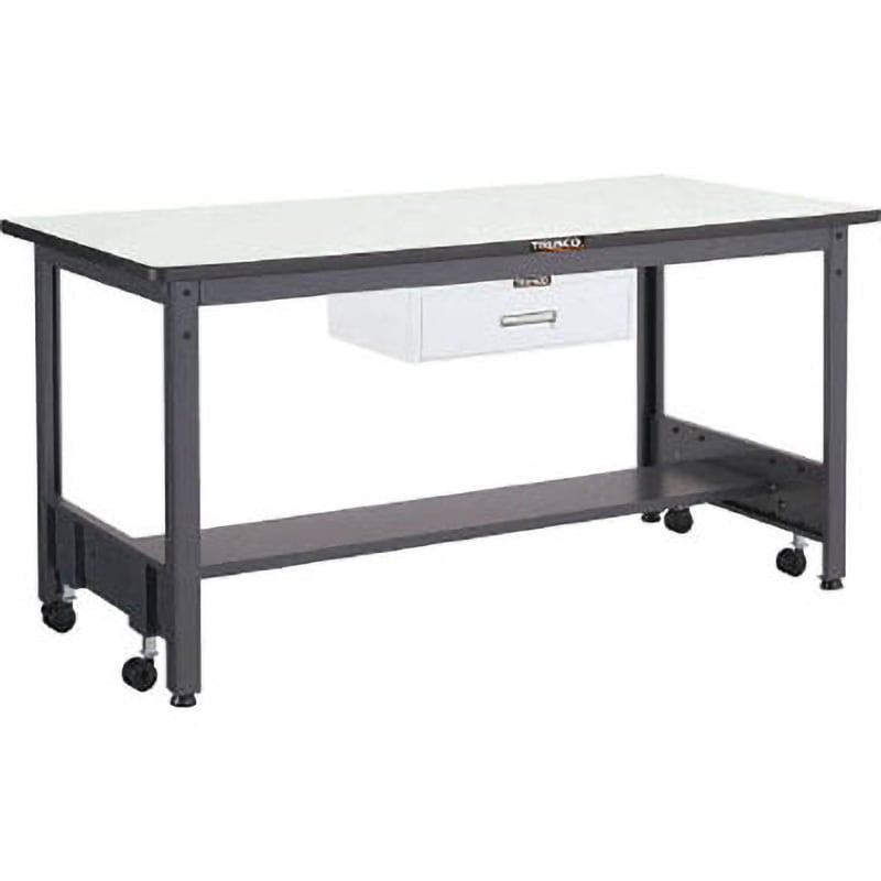 CFWP1875F1 移動式作業台中量ダップ天板1800×750引出1段 TRUSCO 高さ740mm  CFWP1875F1