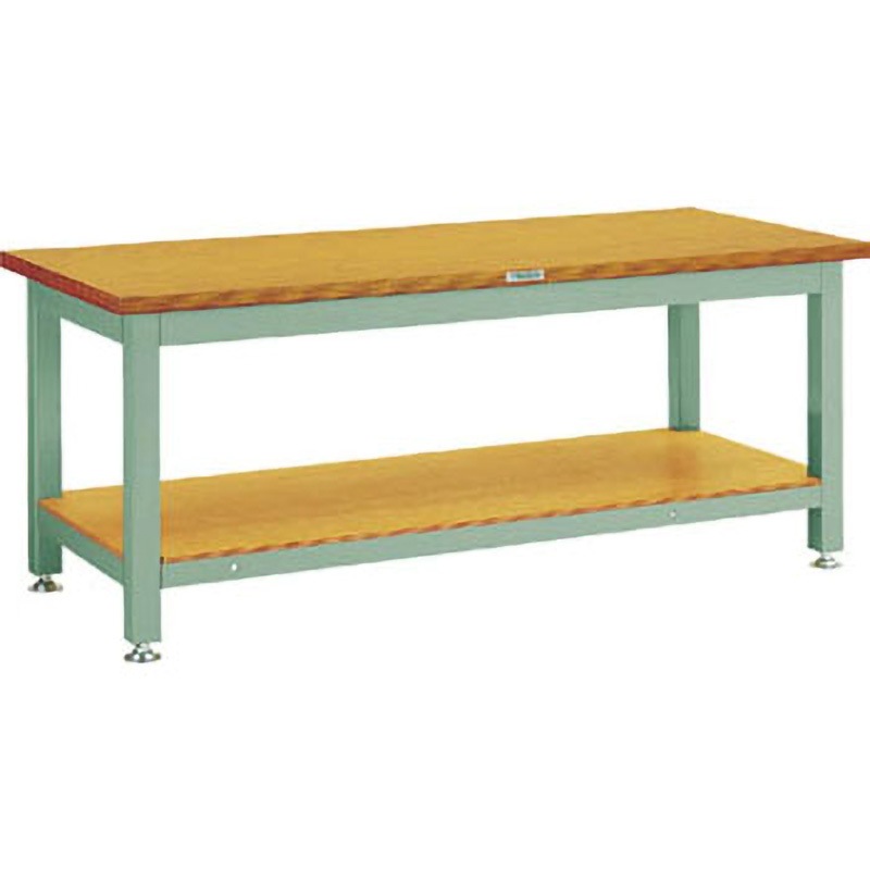 TW1800 重量TW型3トン作業台合板天板1800×750 TRUSCO 荷重3000kg スチール製 完成品 高さ740mm