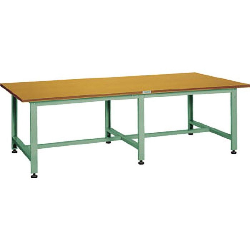 HWD1800 大型HW中量作業台1800×1200×740 TRUSCO ダップ樹脂製天板 荷重1500kg 組立式 104,900円