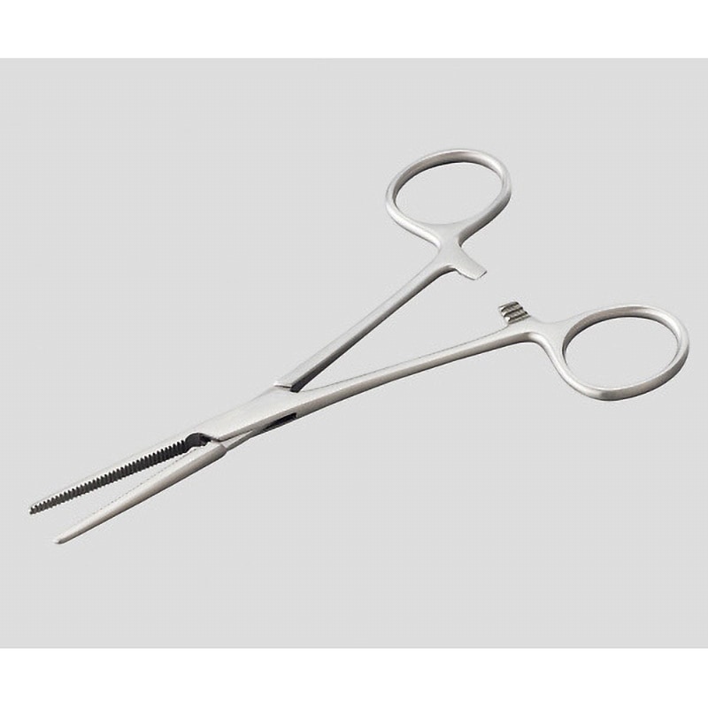 ローチェスター・ペアン鉗子 ナビス(アズワン) ステンレス製 直 無鈎