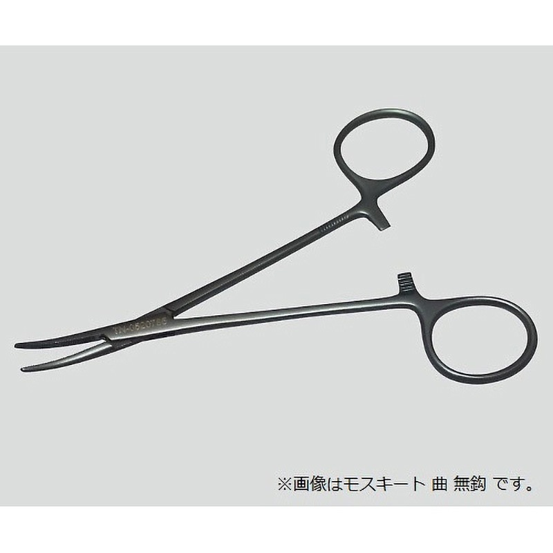TN-0520788 止血鉗子(チタン製) フリッツメディコ モスキート 直 有鈎タイプ 寸法125mm  TN-0520788