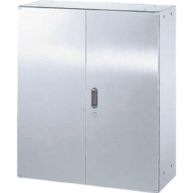 STH411 ステンレス両開保管庫 TRUSCO シリンダ錠付 完成品 間口900mm奥行400mm高さ1050mm  STH411