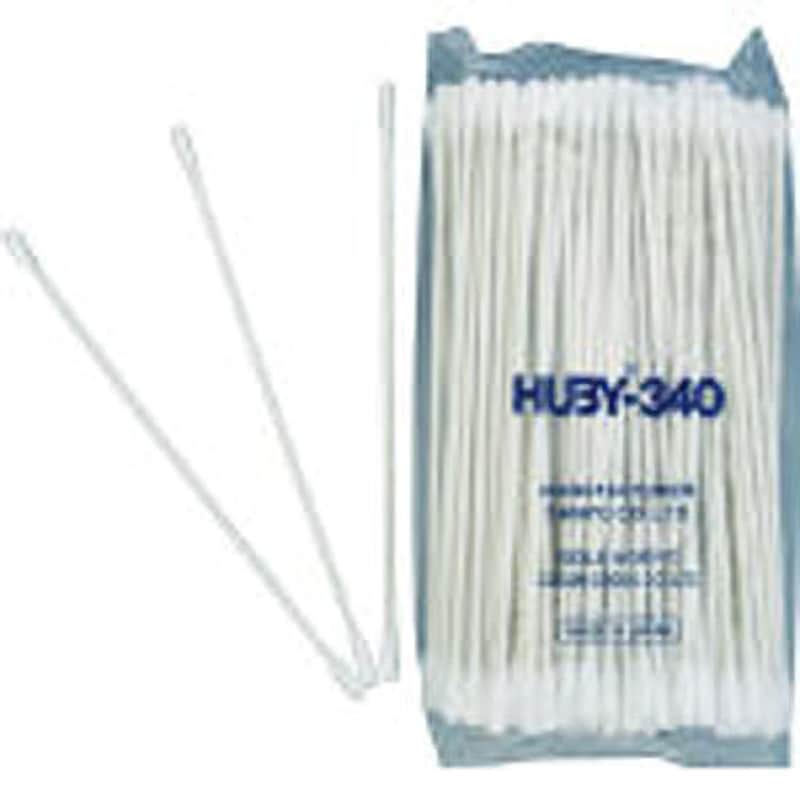 CA-007 6”コットンアプリケーター HUBY 両綿球タイプ パルプ軸