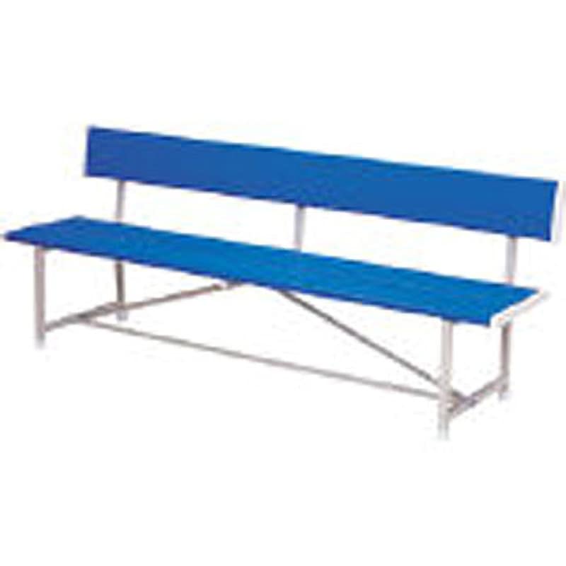 RBA1800 ベンチ(背付) 青 ノーリツイス 幅1805mm  RBA1800